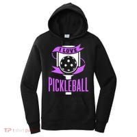 I Love Pickleball Women's Hoodie thumb 0