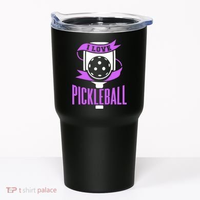 I Love Pickleball Tumbler