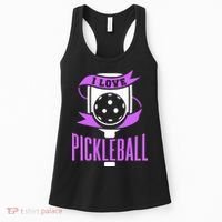 I Love Pickleball Women's Tank Top thumb 0