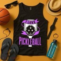 I Love Pickleball Tank Top thumb 4