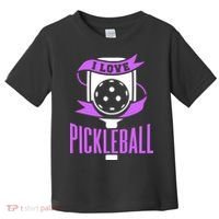 I Love Pickleball Toddler T-Shirt thumb 0
