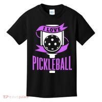 I Love Pickleball Kids T-Shirt thumb 0