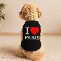 I Love Paris Doggie Tank thumb 2