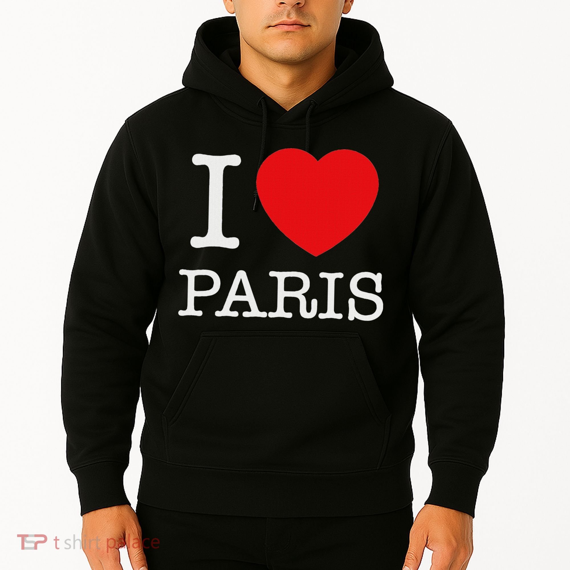 I Love Paris Hoodie