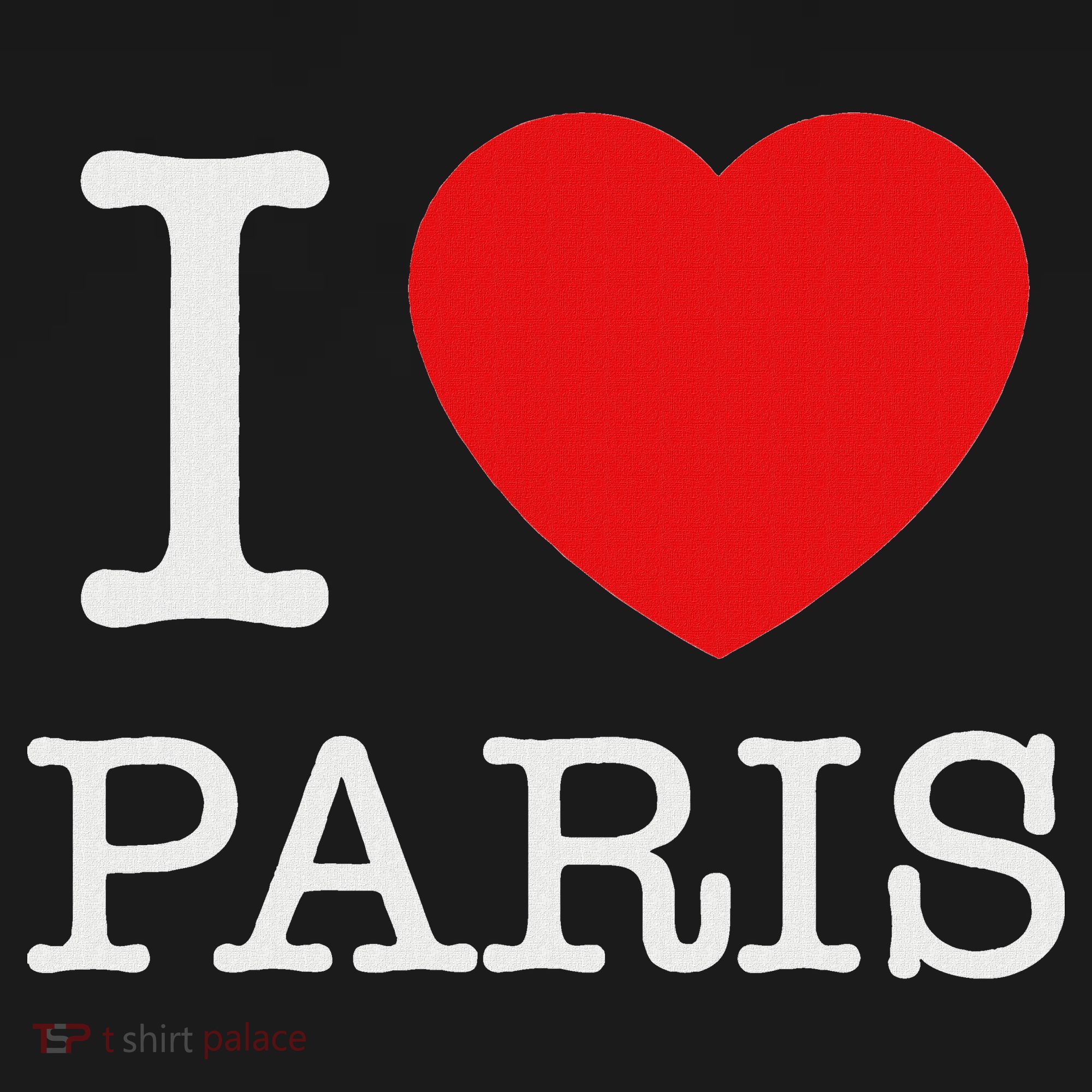I Love Paris T-Shirt