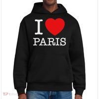 I Love Paris District V.I.T. Heavyweight Hoodie thumb 0