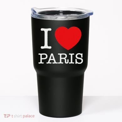 I Love Paris Tumbler
