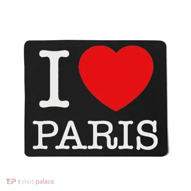 I Love Paris Mousepad