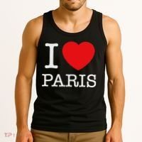 I Love Paris Tank Top thumb 3
