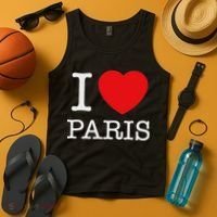 I Love Paris Tank Top thumb 4