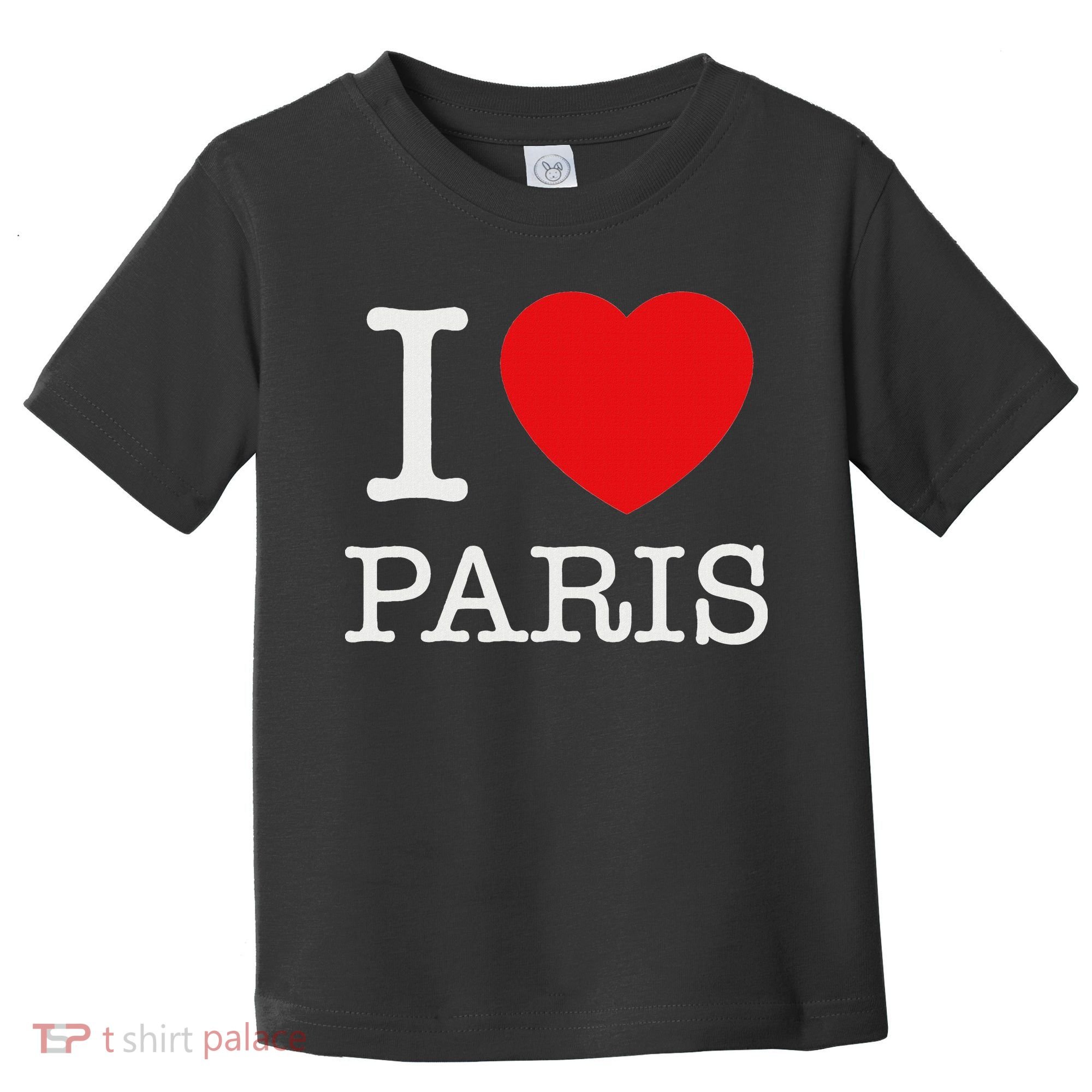 I Love Paris Toddler T-Shirt