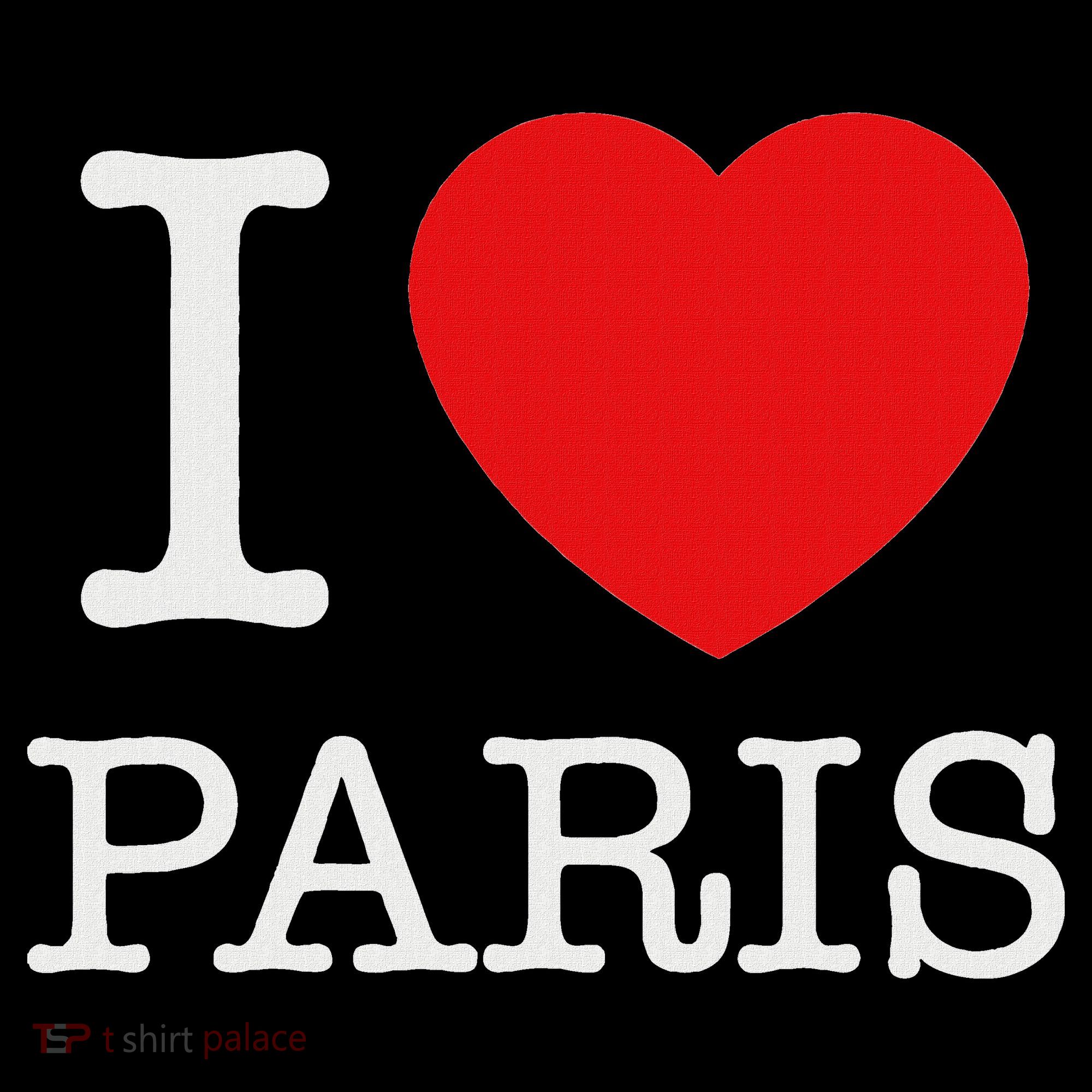 I Love Paris Kids Hoodie