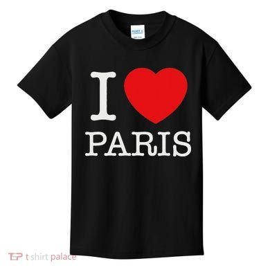 I Love Paris Kids T-Shirt