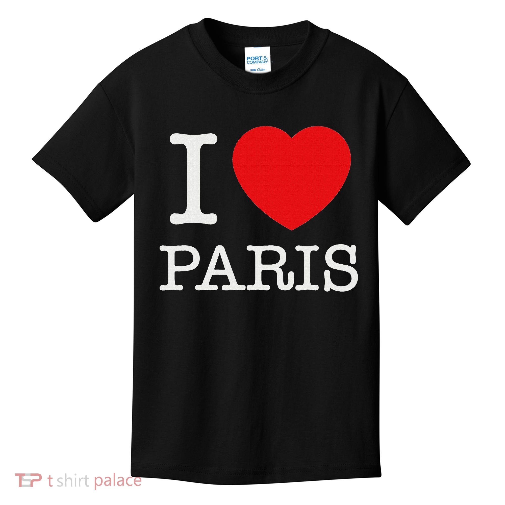 I Love Paris Kids T-Shirt