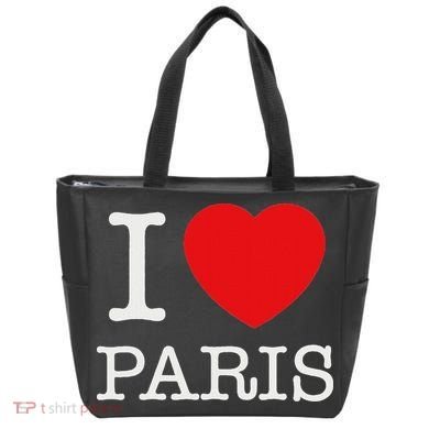 I Love Paris Tote Bag