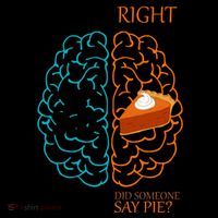 I Love Pi Did Someone Say Pie Brain Left Right Coffee Mug thumb 5
