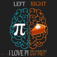 I Love Pi Did Someone Say Pie Brain Left Right Tumbler thumb 3