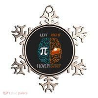 I Love Pi Did Someone Say Pie Brain Left Right Ornament thumb 0