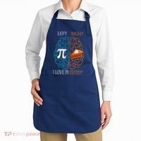 I Love Pi Did Someone Say Pie Brain Left Right Apron thumb 2