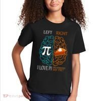 I Love Pi Did Someone Say Pie Brain Left Right Kids T-Shirt thumb 2