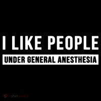 I Like People Under General Anesthesia Anesthesiology Women's Hoodie thumb 2