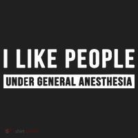 I Like People Under General Anesthesia Anesthesiology Hat thumb 2