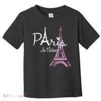 I Love Paris Eiffel Tower France French Toddler T-Shirt thumb 0