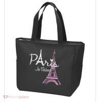 I Love Paris Eiffel Tower France French Tote Bag thumb 3