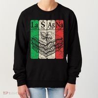 Italian Lasagna Periodic Table Elements Italian Flag Lasagna Women's Sweatshirt thumb 0