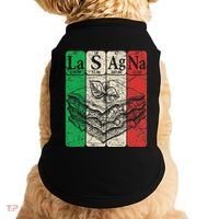 Italian Lasagna Periodic Table Elements Italian Flag Lasagna Doggie Tank thumb 0