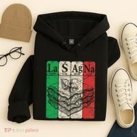 Italian Lasagna Periodic Table Elements Italian Flag Lasagna Hoodie thumb 4