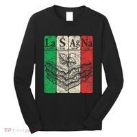 Italian Lasagna Periodic Table Elements Italian Flag Lasagna Long Sleeve Shirt thumb 0
