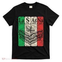 Italian Lasagna Periodic Table Elements Italian Flag Lasagna T-Shirt thumb 0