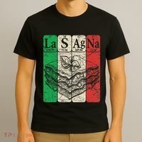 Italian Lasagna Periodic Table Elements Italian Flag Lasagna T-Shirt thumb 3
