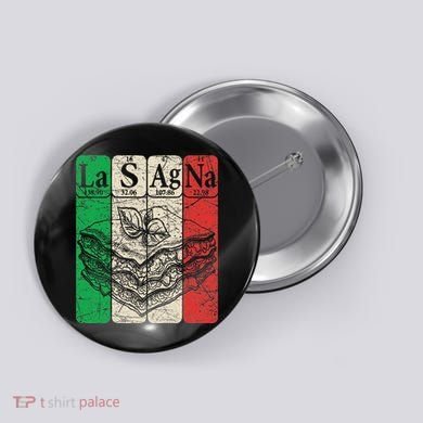 Italian Lasagna Periodic Table Elements Italian Flag Lasagna Button