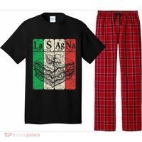 Italian Lasagna Periodic Table Elements Italian Flag Lasagna Pajama Set thumb 0