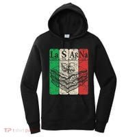 Italian Lasagna Periodic Table Elements Italian Flag Lasagna Women's Hoodie thumb 0