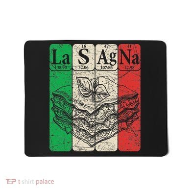 Italian Lasagna Periodic Table Elements Italian Flag Lasagna Mousepad