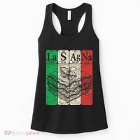 Italian Lasagna Periodic Table Elements Italian Flag Lasagna Women's Tank Top thumb 0