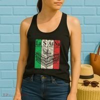 Italian Lasagna Periodic Table Elements Italian Flag Lasagna Women's Tank Top thumb 2