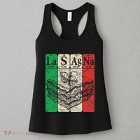 Italian Lasagna Periodic Table Elements Italian Flag Lasagna Women's Tank Top thumb 3