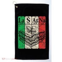 Italian Lasagna Periodic Table Elements Italian Flag Lasagna Golf Towel thumb 0