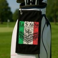 Italian Lasagna Periodic Table Elements Italian Flag Lasagna Golf Towel thumb 2