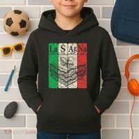 Italian Lasagna Periodic Table Elements Italian Flag Lasagna Kids Hoodie thumb 2