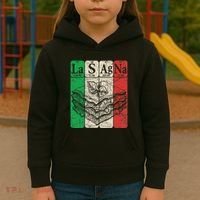 Italian Lasagna Periodic Table Elements Italian Flag Lasagna Kids Hoodie thumb 3