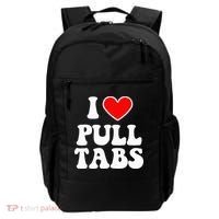 I Love Pull Tabs Bar Games Tavern Gambling Backpack thumb 0