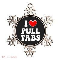 I Love Pull Tabs Bar Games Tavern Gambling Ornament thumb 0