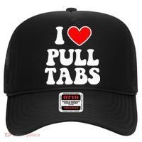 I Love Pull Tabs Bar Games Tavern Gambling Hat thumb 0