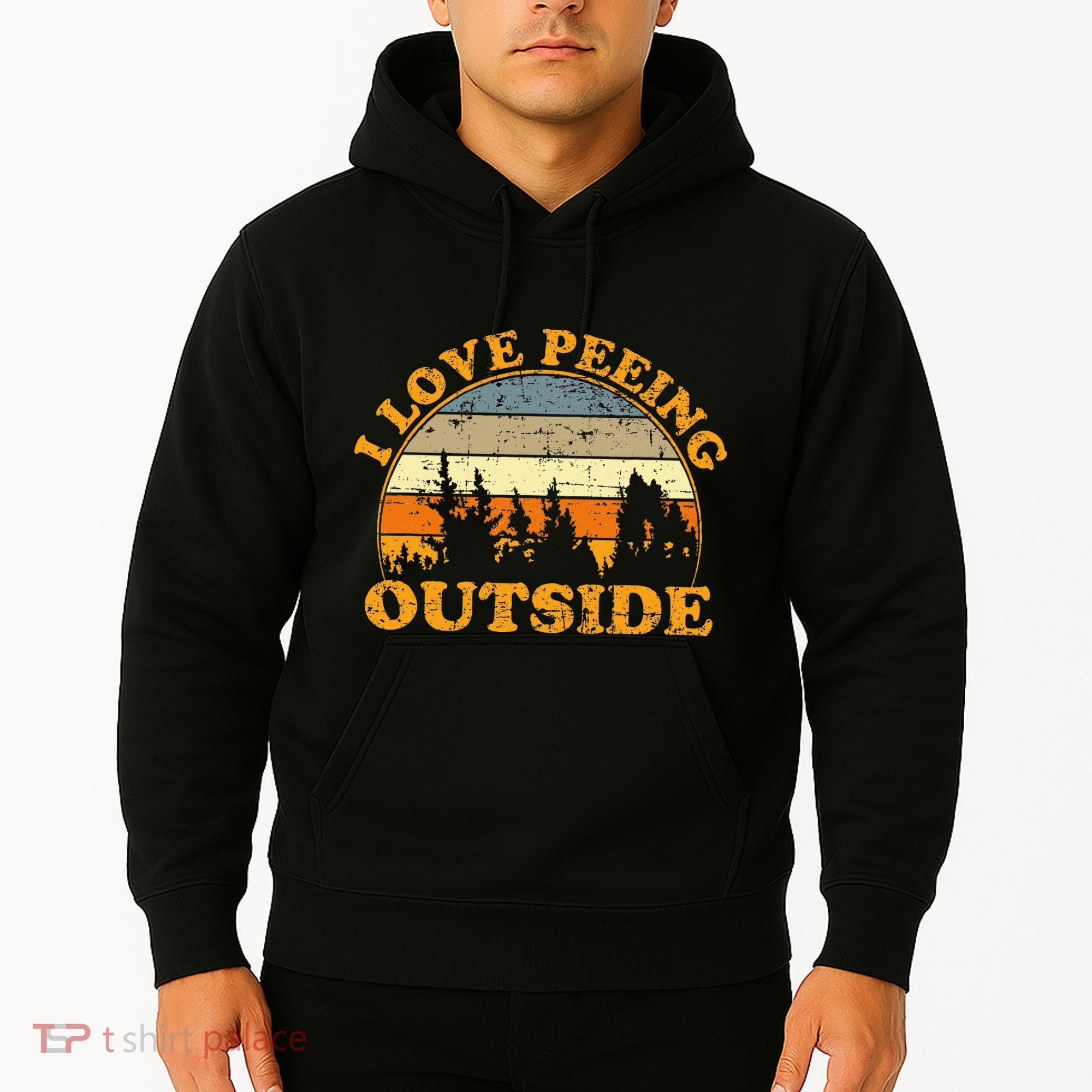 I Love Peeing Outside Hoodie