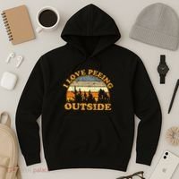 I Love Peeing Outside Hoodie thumb 3